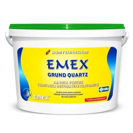 Grund Siliconic de Amorsare cu Cuartz Tencuieli ?Emex? - Bid. 16 Kg